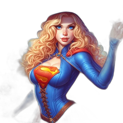 comic book art, fantasy art, concept art, cartoon transparent PNG cut-out