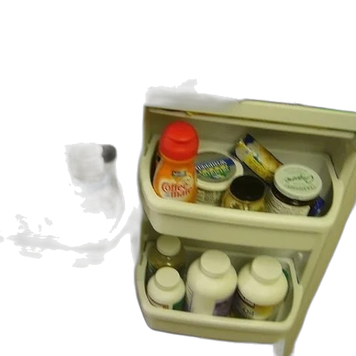 bottle, food, refrigerator, door transparent PNG cut-out