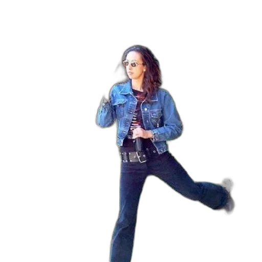 jacket, staff, robot, weapon transparent PNG cut-out