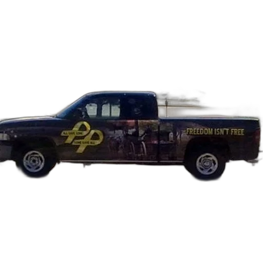 car, black, truck, yellow transparent PNG cut-out