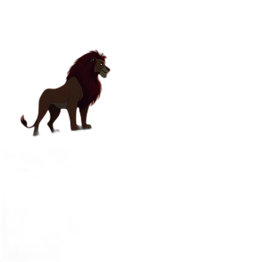 animal, crown, staff, hair transparent PNG cut-out