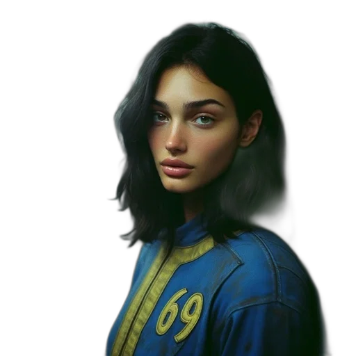 jacket, face, jewelry, robot transparent PNG cut-out