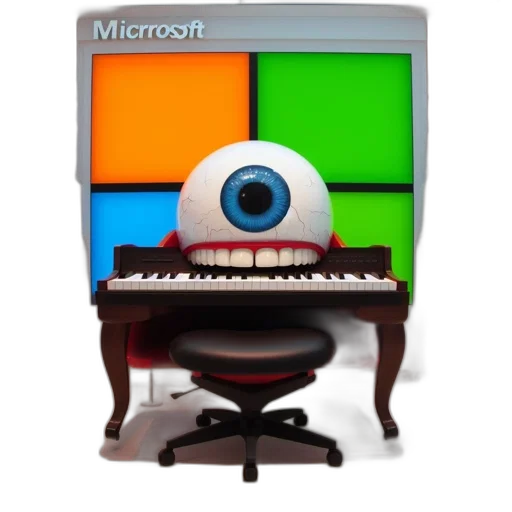 robot, face, furniture, creature transparent PNG cut-out