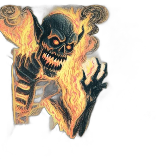 mask, dragon, jacket, creature transparent PNG cut-out