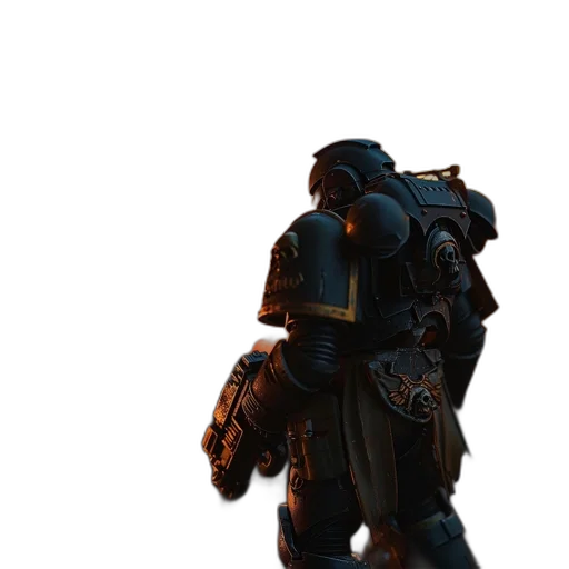 robot, weapon, staff, jacket transparent PNG cut-out