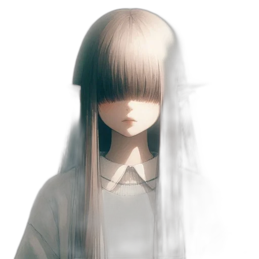 face, mask, hair, creature transparent PNG cut-out