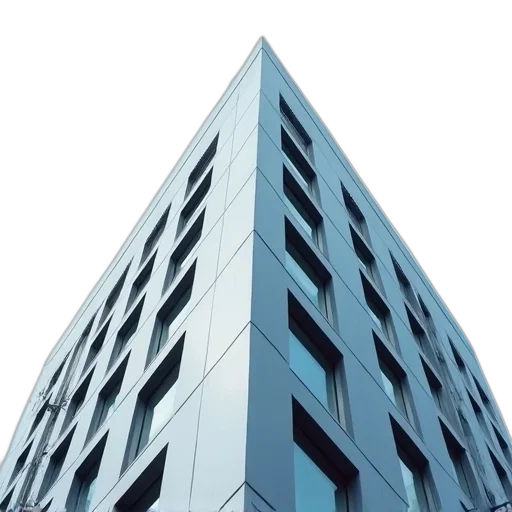 building, umbrella, face, robot transparent PNG cut-out