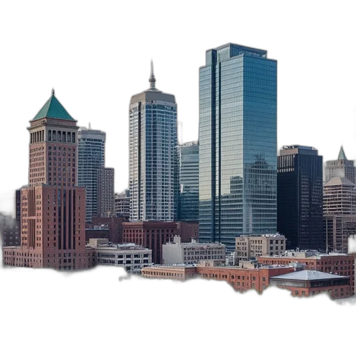building, 3d render, photorealistic, concept art transparent PNG cut-out
