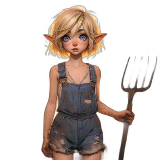 staff, food, fantasy art, concept art transparent PNG cut-out