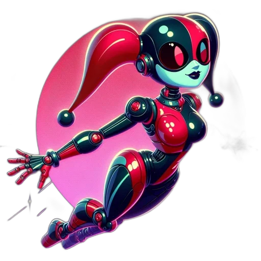 robot, concept art, pixel art, comic book art transparent PNG cut-out