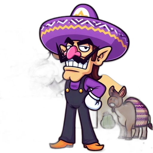 hat, staff, animal, mask transparent PNG cut-out