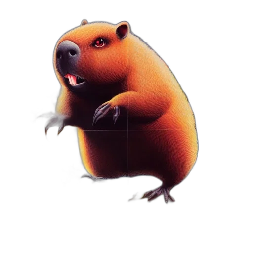 animal, creature, staff, face transparent PNG cut-out