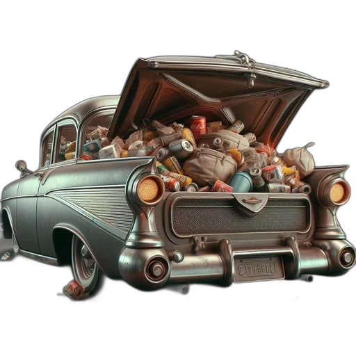 car, food, weapon, concept art transparent PNG cut-out