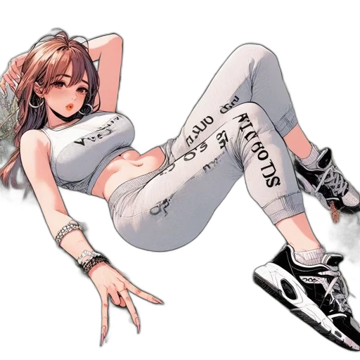 shoes, cyberpunk, concept art, pixel art transparent PNG cut-out
