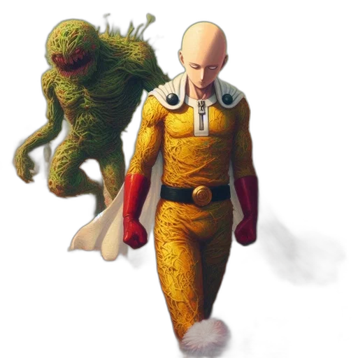 creature, concept art, fantasy art, 3d render transparent PNG cut-out