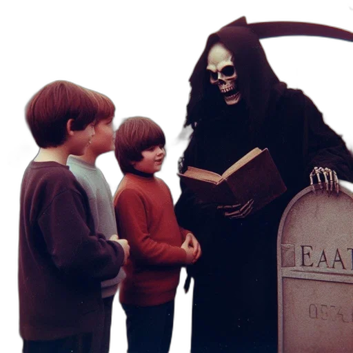 concept art, fire, three, kids transparent PNG cut-out