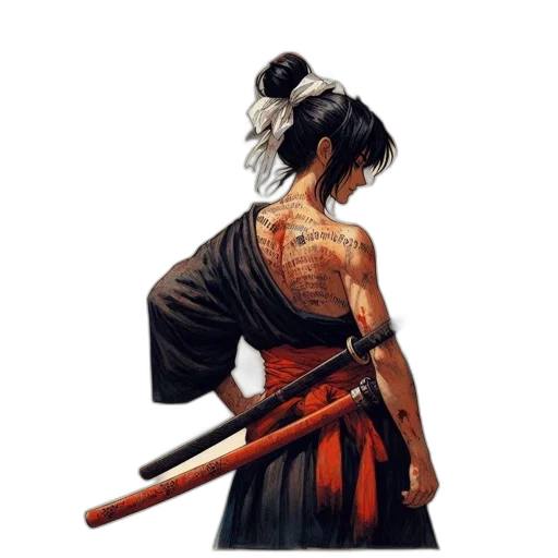 weapon, staff, sword, dress transparent PNG cut-out