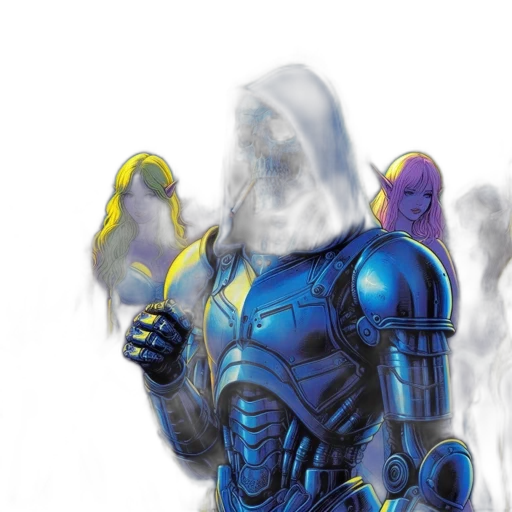robot, mask, comic book art, concept art transparent PNG cut-out