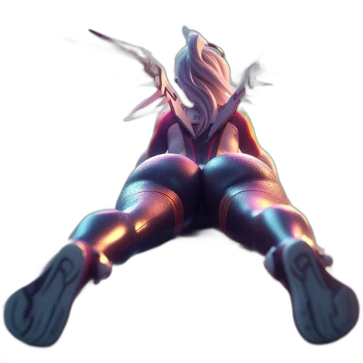 robot, weapon, dragon, staff transparent PNG cut-out