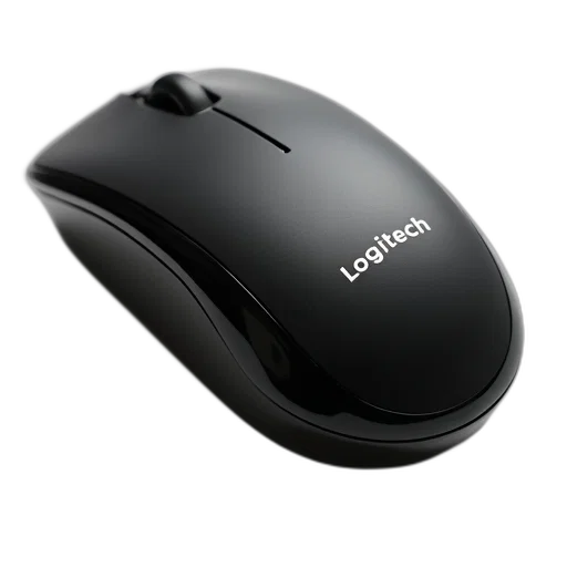 3d render, black, wireless, computer transparent PNG cut-out