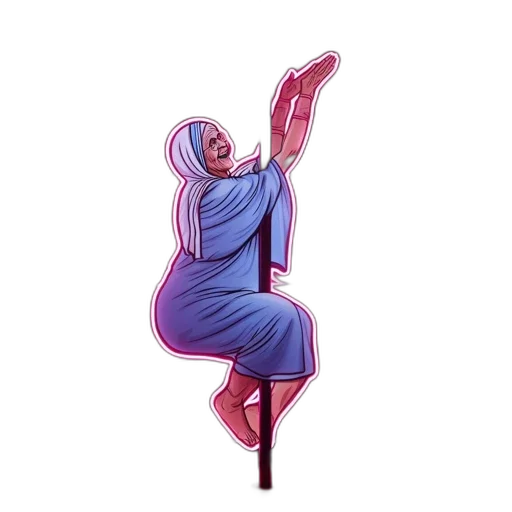 staff, dress, sword, robot transparent PNG cut-out