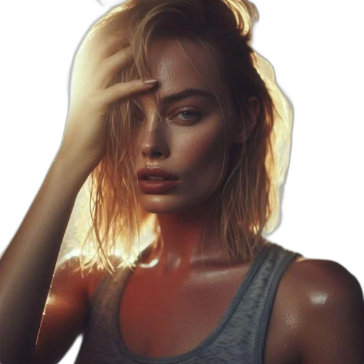 face, dress, jewelry, hair transparent PNG cut-out