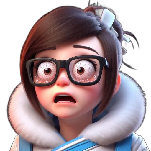 face, jacket, staff, robot transparent PNG cut-out
