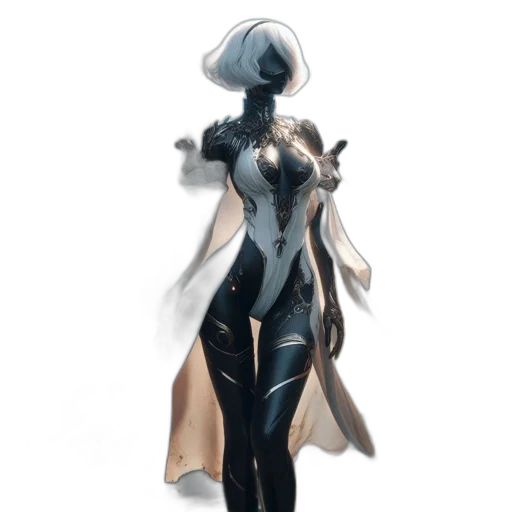 dress, robot, jacket, mask transparent PNG cut-out
