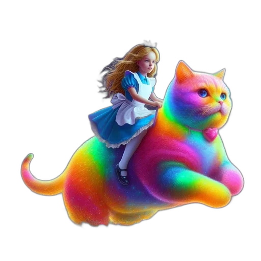 animal, creature, vaporwave, concept art transparent PNG cut-out