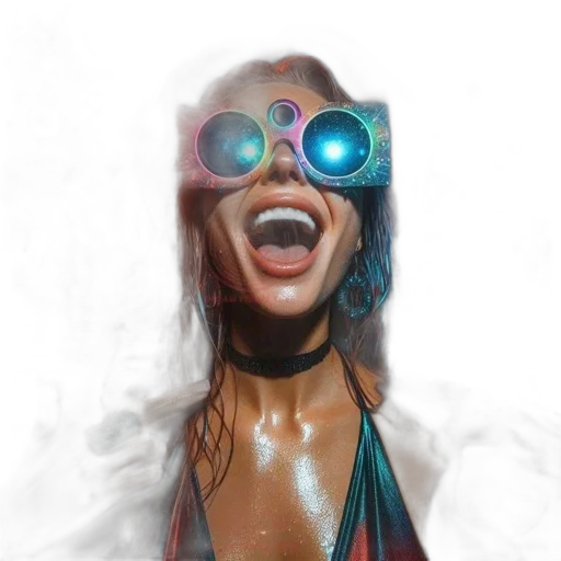 mask, face, robot, creature transparent PNG cut-out