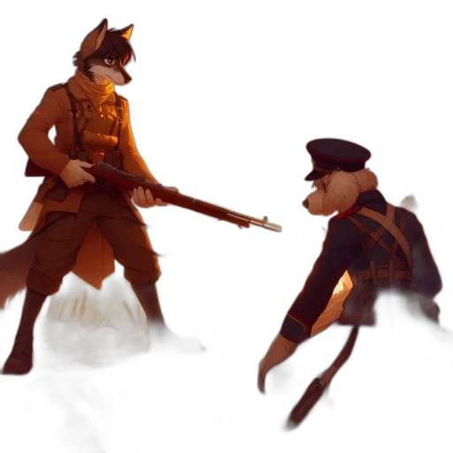staff, weapon, hat, creature transparent PNG cut-out