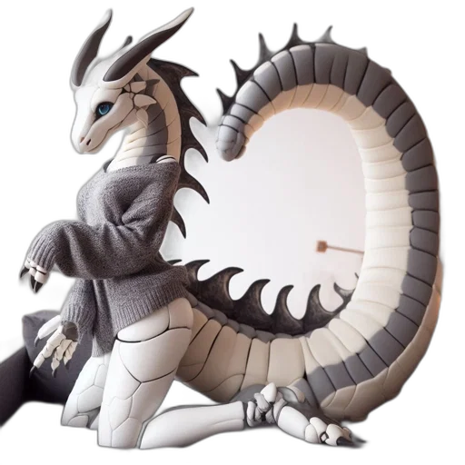 dragon, creature, animal, weapon transparent PNG cut-out