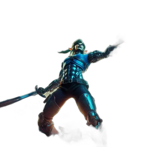 sword, weapon, staff, creature transparent PNG cut-out