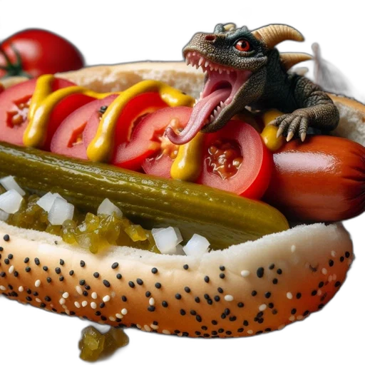 food, animal, creature, photorealistic transparent PNG cut-out