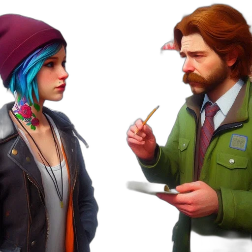 jacket, concept art, fantasy art, photorealistic transparent PNG cut-out