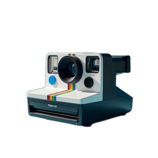 robot, 3d render, photorealistic, polaroid transparent PNG cut-out