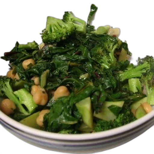 food, bowl, broccoli, spinach transparent PNG cut-out