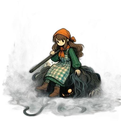 staff, weapon, hat, sword transparent PNG cut-out