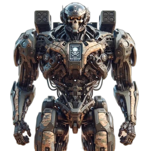 robot, animal, weapon, concept art transparent PNG cut-out