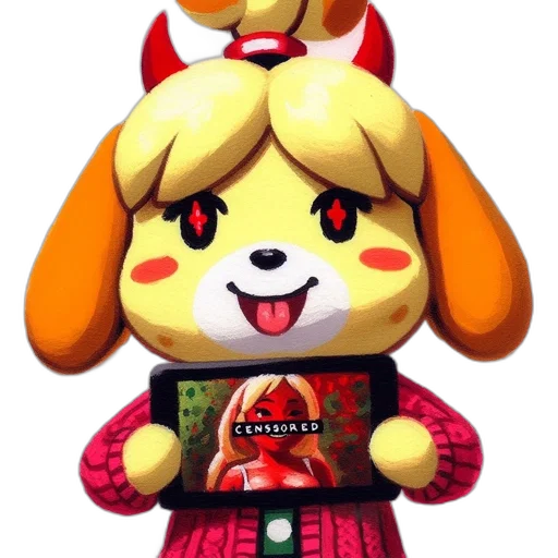 staff, animal, mask, dress transparent PNG cut-out