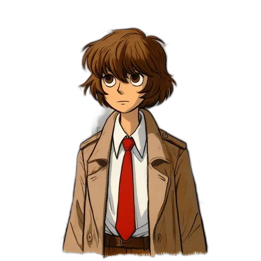 jacket, staff, face, pixel art transparent PNG cut-out