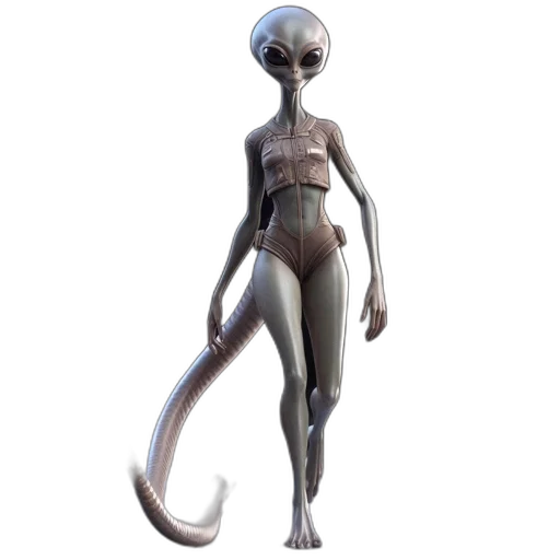 creature, staff, robot, animal transparent PNG cut-out