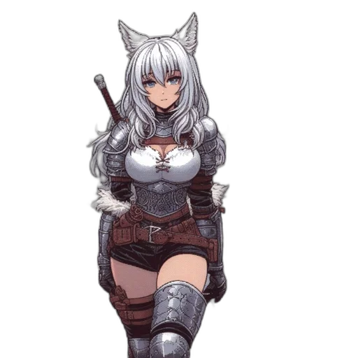 staff, weapon, animal, dress transparent PNG cut-out