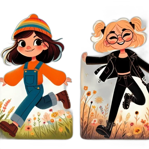 concept art, watercolor, cartoon, comic book art transparent PNG cut-out