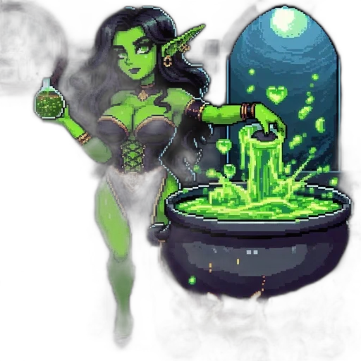 jewelry, fantasy art, concept art, pixel art transparent PNG cut-out