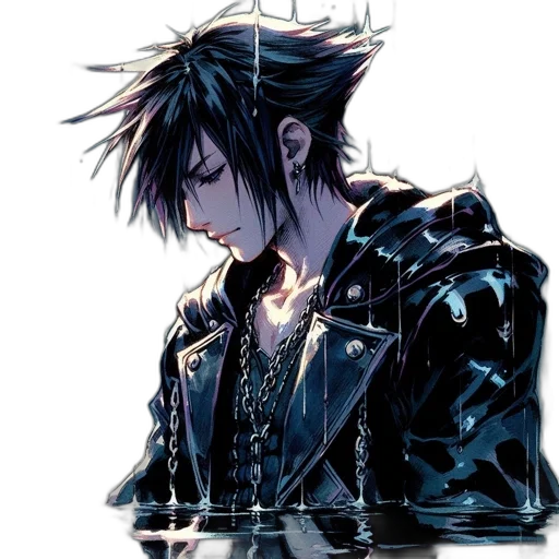 jacket, jewelry, cyberpunk, concept art transparent PNG cut-out