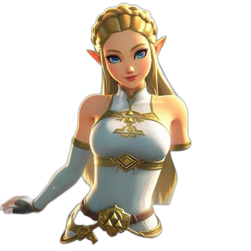 dress, crown, staff, jewelry transparent PNG cut-out