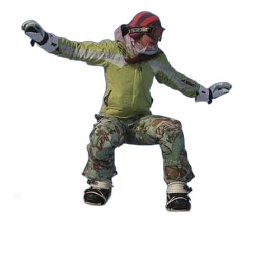 jacket, staff, creature, animal transparent PNG cut-out