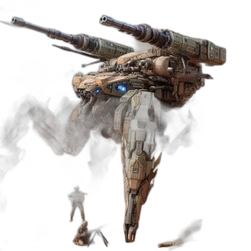 robot, weapon, dragon, creature transparent PNG cut-out