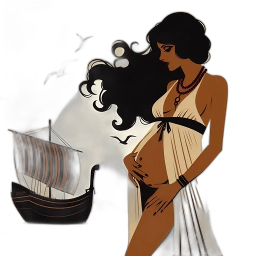dress, jewelry, concept art, fantasy art transparent PNG cut-out